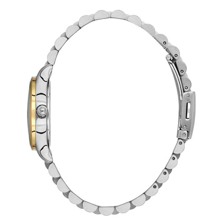 Daniel Klein Women Stainless Steel Silver and Gold Watch DK1139205