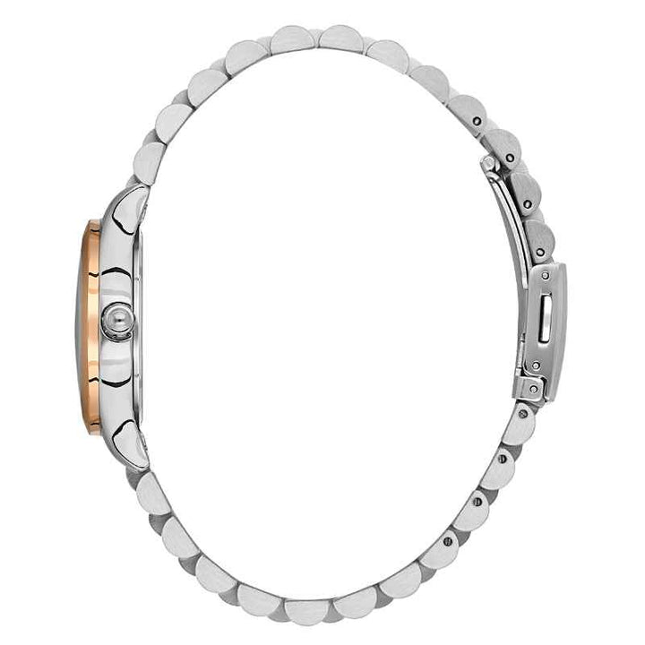Daniel Klein Women Stainless Steel Silver and Rose Gold Watch DK1139206
