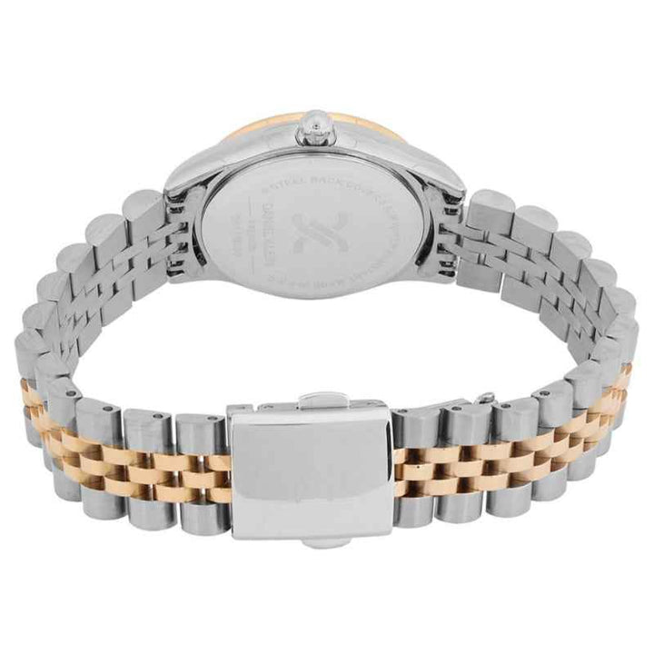 Daniel Klein Women Stainless Steel Silver and Rose Gold Watch DK1139206