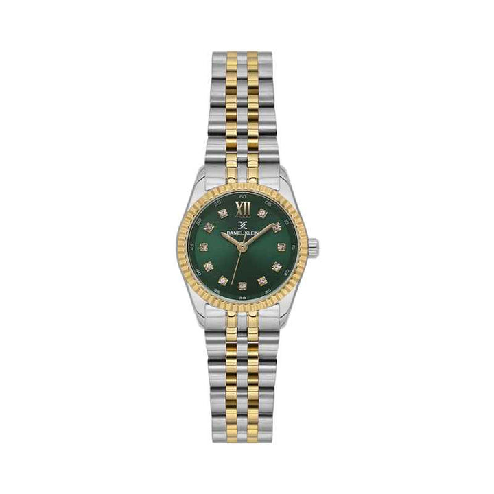 Daniel Klein Women Stainless Steel Silver and Gold Watch DK1139254