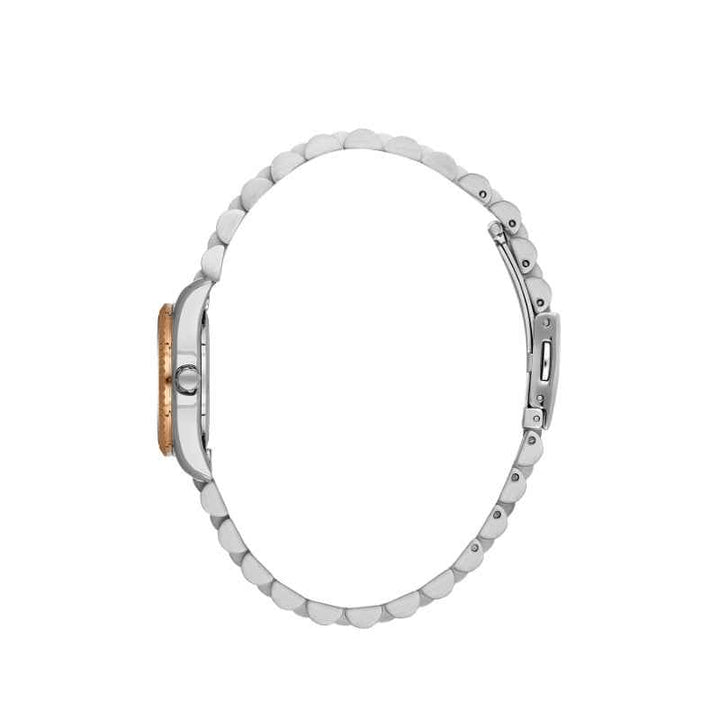 Daniel Klein Women Stainless Steel Silver and Rose Gold Watch DK1139256