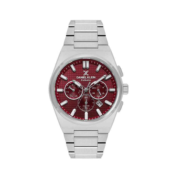 Daniel Klein Men Stainless Steel Silver Watch DK1139816