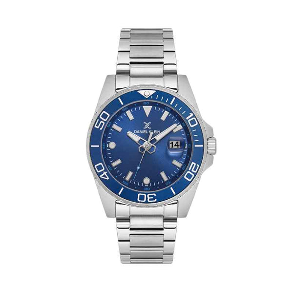 Daniel Klein Men Stainless Steel Silver Watch DK1139902