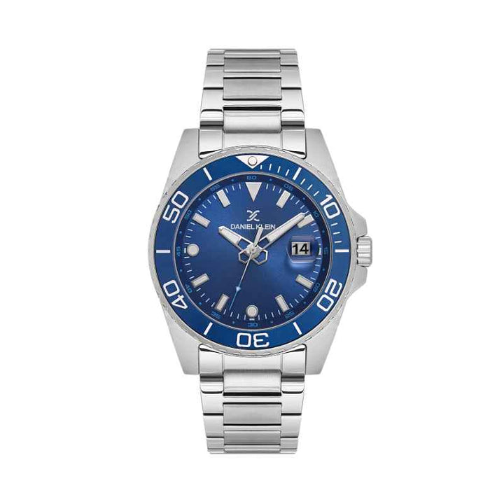 Daniel Klein Men Stainless Steel Silver Watch DK1139902