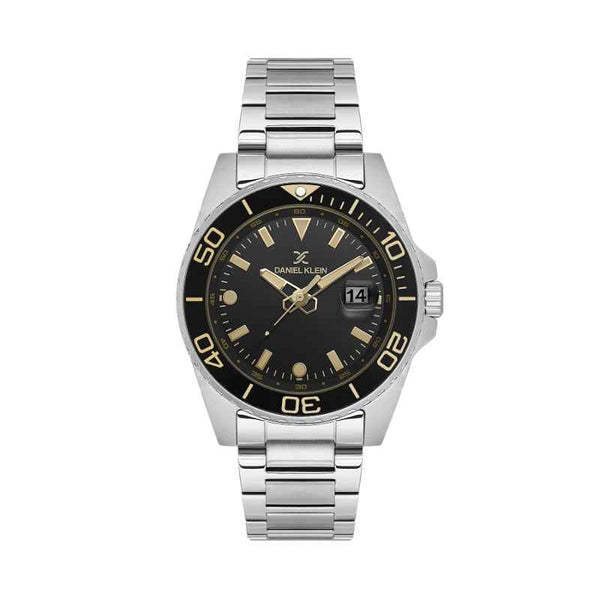 Daniel Klein Men Stainless Steel Silver Watch DK1139905