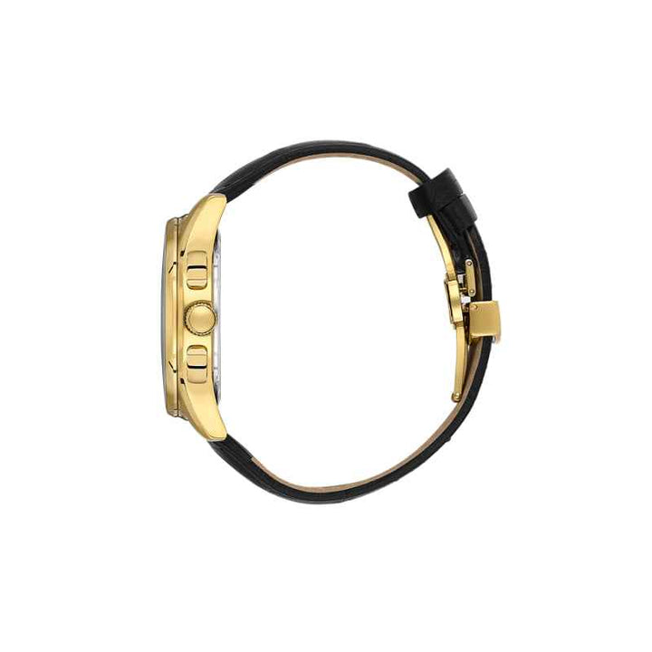 Daniel Klein Men Genuine Leather Black Watch DK1140024