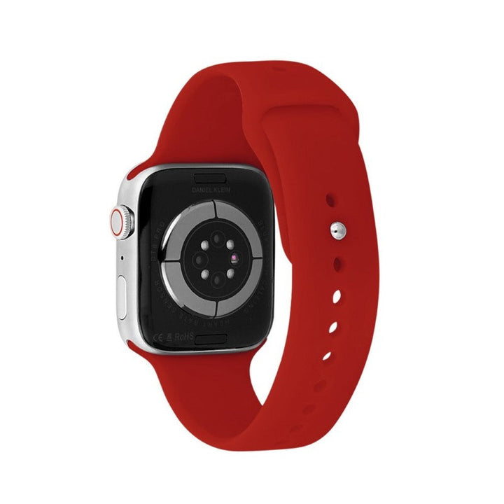 Daniel Klein Unisex Red Silicone Digital Smart Watch - Salman Stores
