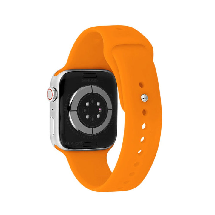 Daniel Klein Men Orange Silicone Digital Smart Watch DKDT8PRO6 - Salman Stores