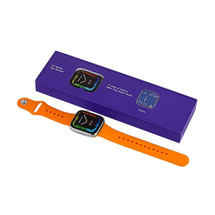 Daniel Klein Men Orange Silicone Digital Smart Watch DKDT8PRO6 - Salman Stores