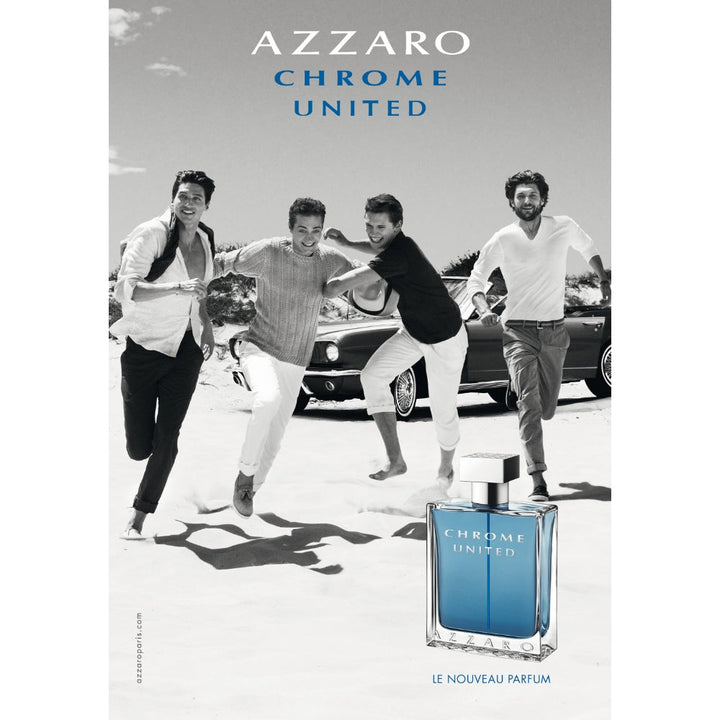 Azzaro Chrome United for Men EDT 100 ml - Salman Stores