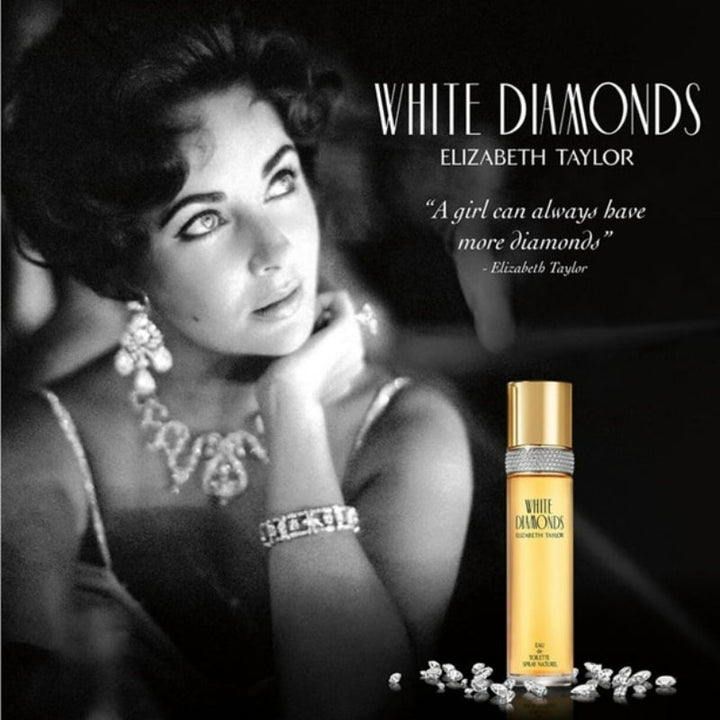 Elizabeth Taylor White Diamonds for Women EDT 100ml DP022705 - Salman Stores