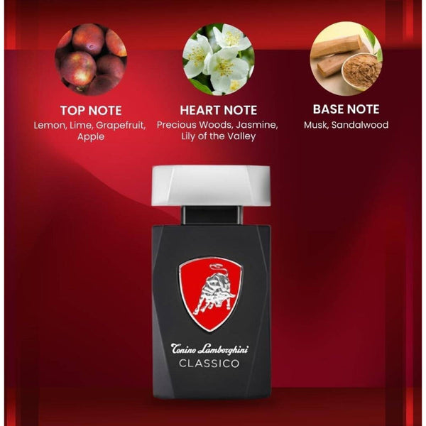Tonino Lamborghini Classico for Men EDT 125 ml - Salman Stores