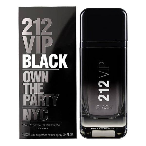 Carolina Herrera 212 VIP Black for Men EDP 100 ml - Salman Stores