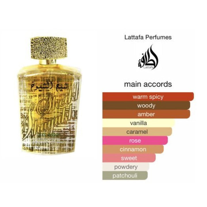 Lattafa Sheikh Al Shuyukh Luxe Men EDP 100ML DP063981 - Salman Stores