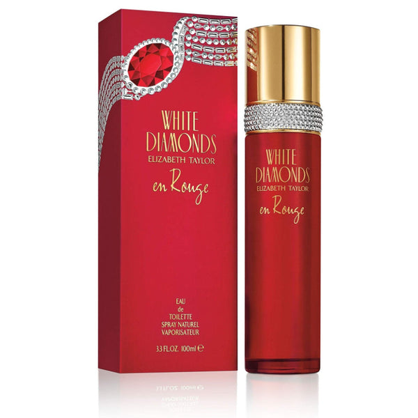 Elizabeth Taylor White Diamonds En Rouge for Women EDT 100ml DP243636 - Salman Stores