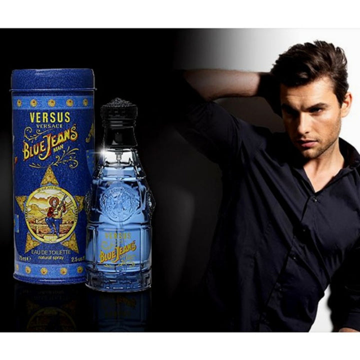 Versace Blue Jeans for Men EDT 75ml DP260757 - Salman Stores