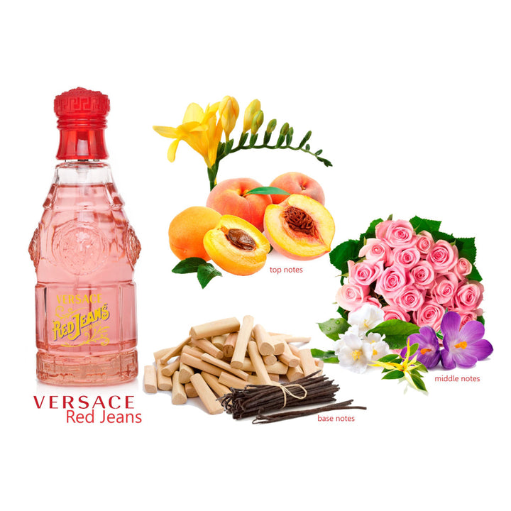 Versace Red Jeans for Women EDT 75 ml - Salman Stores