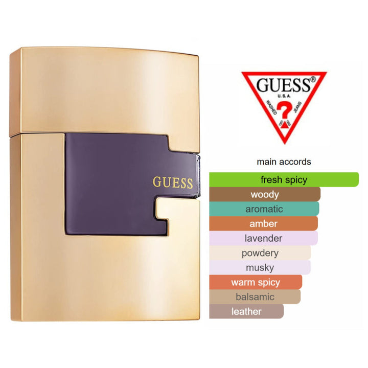 Guess Gold for Men EDT 75ml DP320704 - Salman Stores