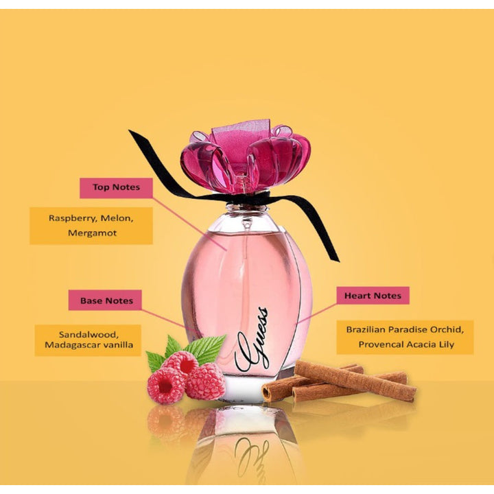 Guess Girl for Women EDT 100 ml/ Body Lotion 200 ml/ Travel Spray 15 ml 3pcs Set DP329936 - Salman Stores