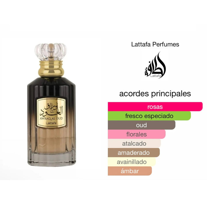 Lattafa Awraq Al Oud EDP 100 ml DP453675 - Salman Stores