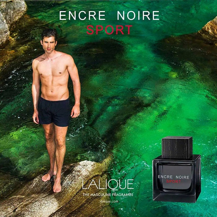 Lalique Encre Noir Sport for Men EDT 100ml DP500902 - Salman Stores