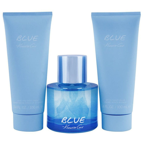 Kenneth Cole Blue 3pcs Gift Set For Men DP581353 - Salman Stores