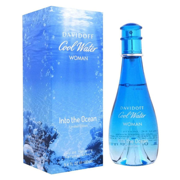 Davidoff Cool Water Into The Ocean for Women EDT 100ml DP606135 - Salman Stores