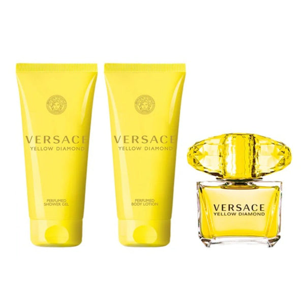 Versace Yellow Diamond 3pcs Gift Set For Women DP884902 - Salman Stores