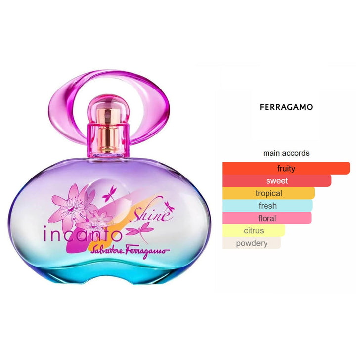 Salvatore Ferragamo Incanto Shine for Women EDT 100ml DP891603 - Salman Stores