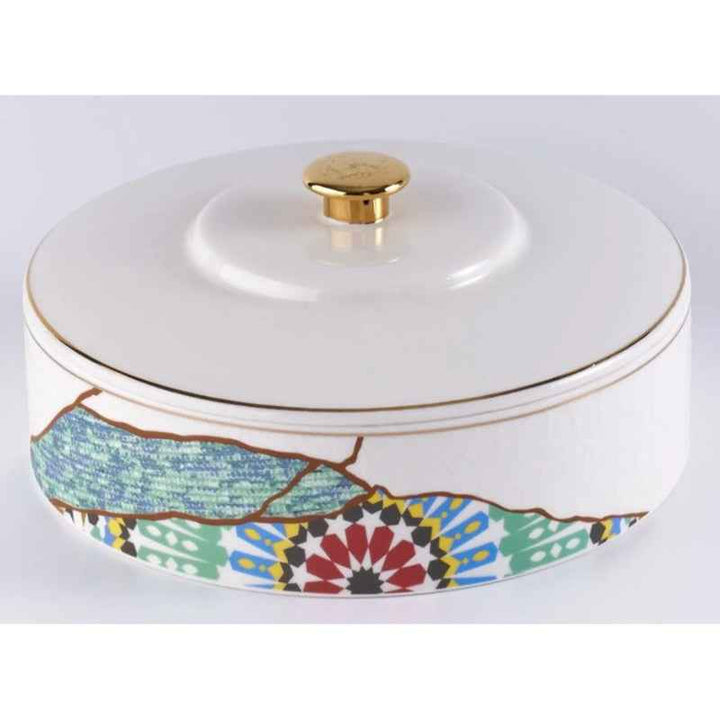 Otantik Medium Date Bowl from Dune3 White 180 mm DUN1228