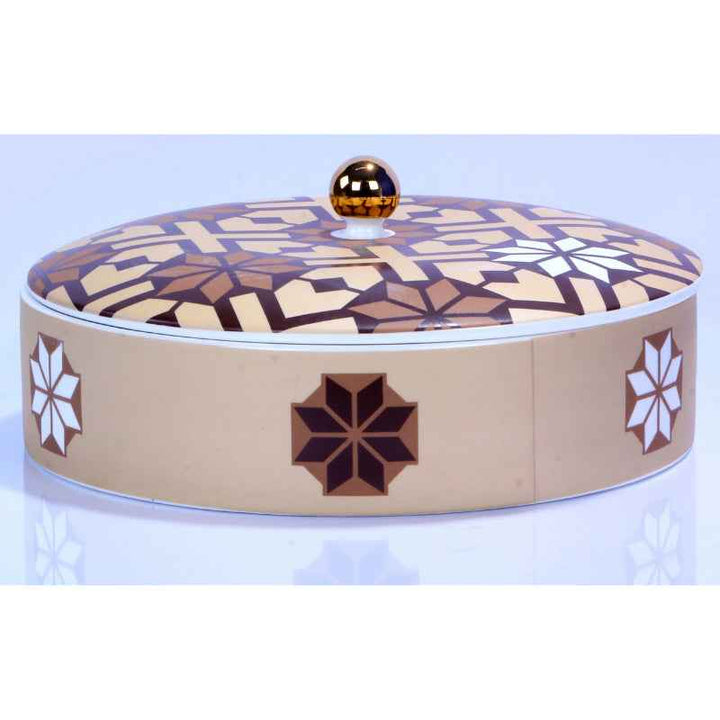 Otantik Medium Date Bowl from Sweet Jars Collection Beige 180 mm ET2033