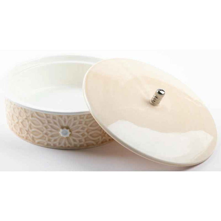 Otantik Medium Date Bowl from Asalah Creamy 180 mm ET2636
