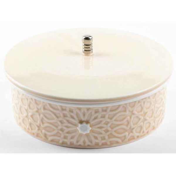 Otantik Medium Date Bowl from Asalah Creamy 180 mm ET2636