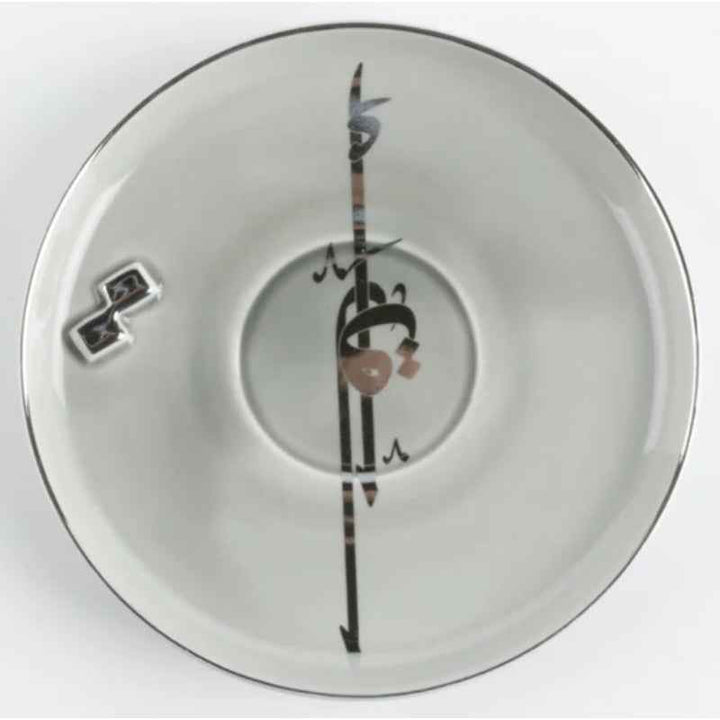 Otantik Porcelain Tea Set 12 Pcs from Liqaa Grey ET2791