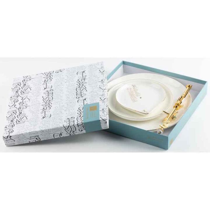 Otantik 3 Layer Stand from Liqaa White 27x18.7 cm ET2874