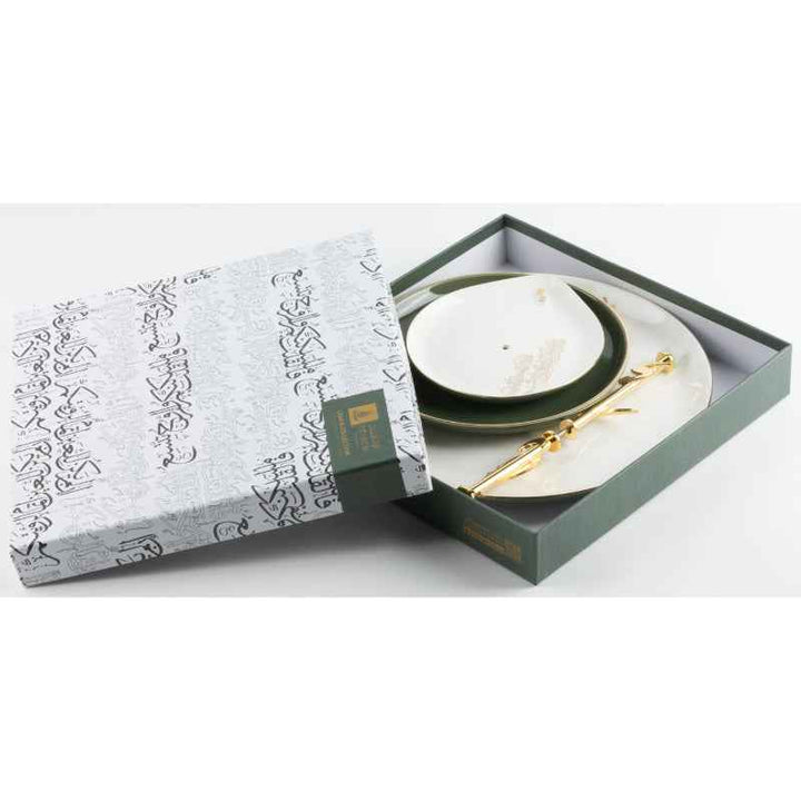 Otantik 3 Layer Stand from Liqaa Green 27x18.7 cm ET2877