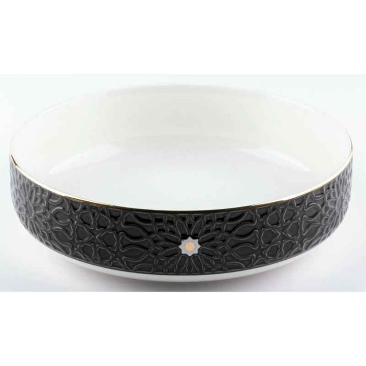 Otantik Salad Serving Bowl from Asalah Black ET2899
