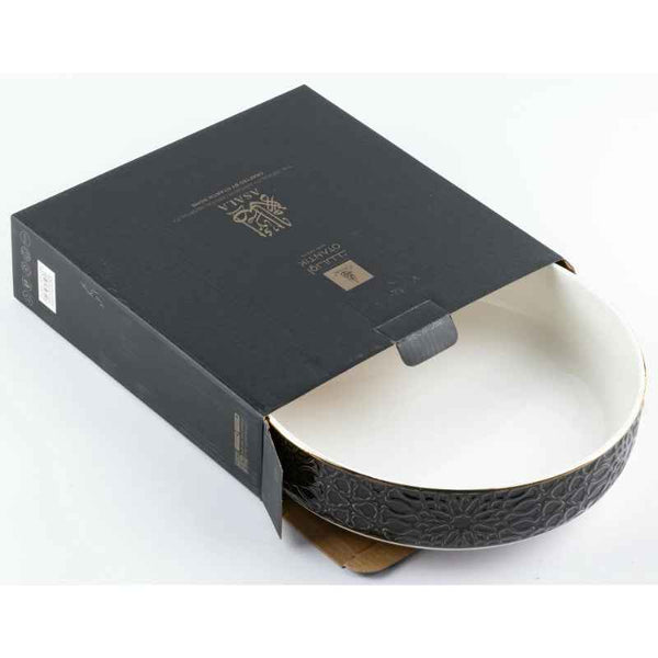 Otantik Salad Serving Bowl from Asalah Black ET2899