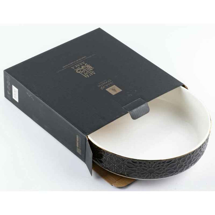 Otantik Salad Serving Bowl from Asalah Black ET2899