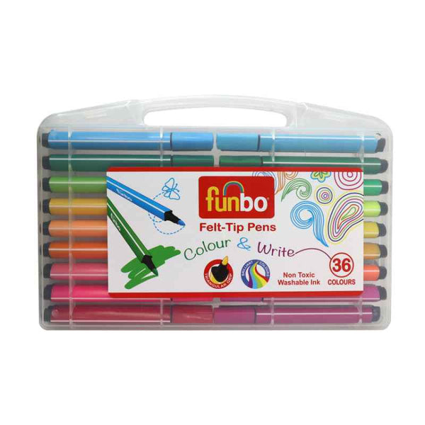 Funbo Felt Tip Pen Set of 36 FO-FTTP-36