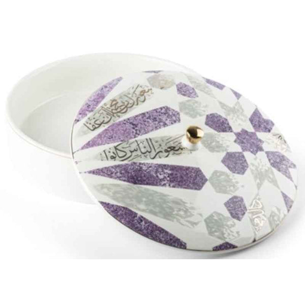 Otantik Medium Date Bowl from Amal Purple 180 mm GY1476