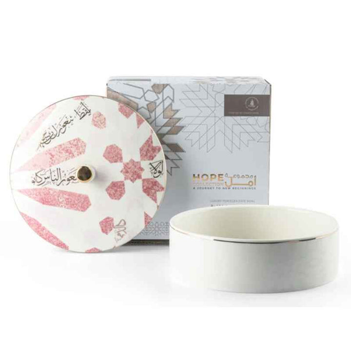 Otantik Medium Date Bowl from Amal Pink 180 mm GY1478