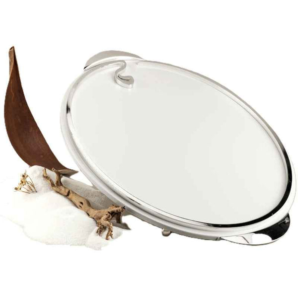 Otantik Serving Tray from Nour Pearl White 53 x 45 cm HJ1132