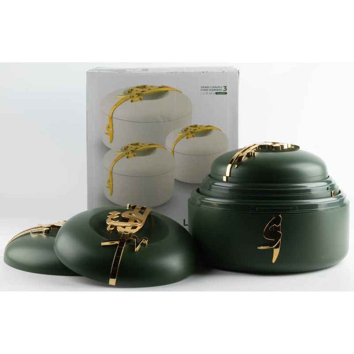 Otantik Hotpot Set from Liqaa Green 2, 3 and 4 liter HJ1378