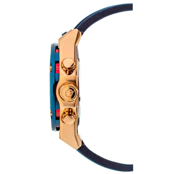 Quantum Men Blue Silicone Analog Blue Dial Watch HNG819999 - Salman Stores
