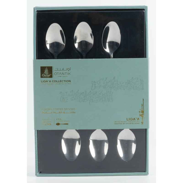 Otantik Cutlery Set 6 Pcs from Jiwar Gold/ Silver HX1006