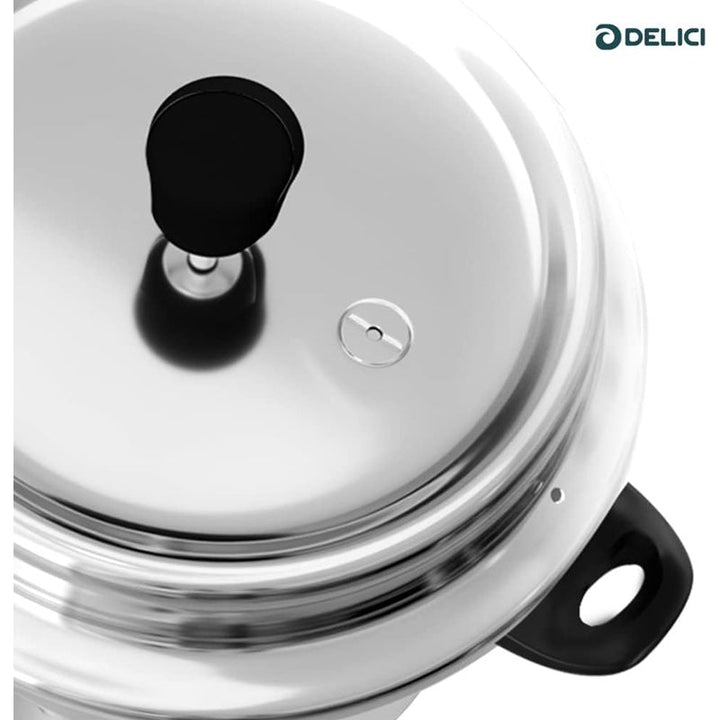 Delici Pressure Cooker Aluminium 5 Litre IMADPC5E - Salman Stores