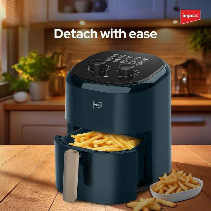 Impex Air Fryer 1200W 4.5 Litre Green IMAF4305A