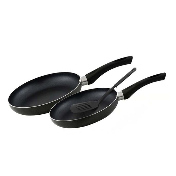 DELICI Frypan Set Non Stick 20 and 26 cm Black IMAFP2620 - Salman Stores