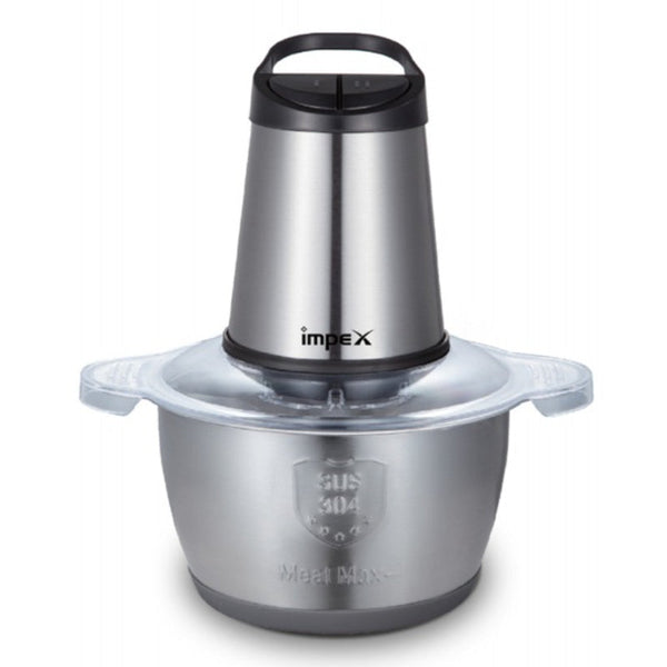 Impex Food Chopper Stainless Steel 2 Liter 350 W IMFC3202 - Salman Stores